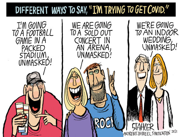The latest editorial cartoon